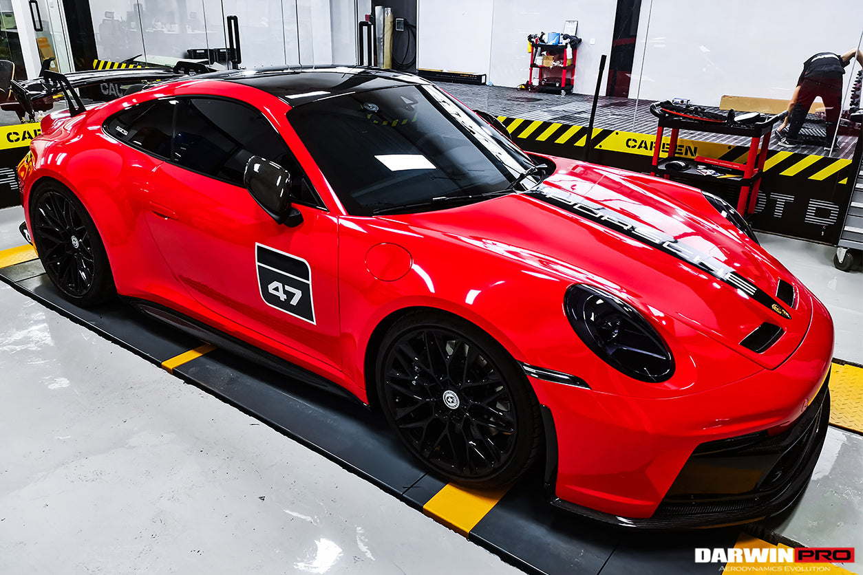 2019-2023 Porsche 911 992 Carrera/S/4/4S/Targa/Cabriolet GT3 Style Side Skirts - DarwinPRO Aerodynamics