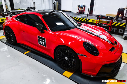 2019-2023 Porsche 911 992 Carrera/S/4/4S/Targa/Cabriolet GT3 Style Side Skirts - DarwinPRO Aerodynamics