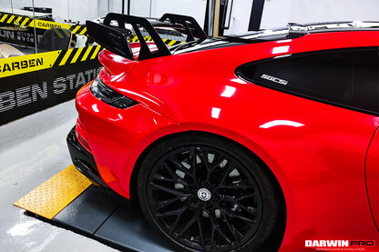 2019-2023 Porsche 911 992 Carrera/S/4/4S/Targa/Cabriolet GT3 Style Rear Bumper - DarwinPRO Aerodynamics