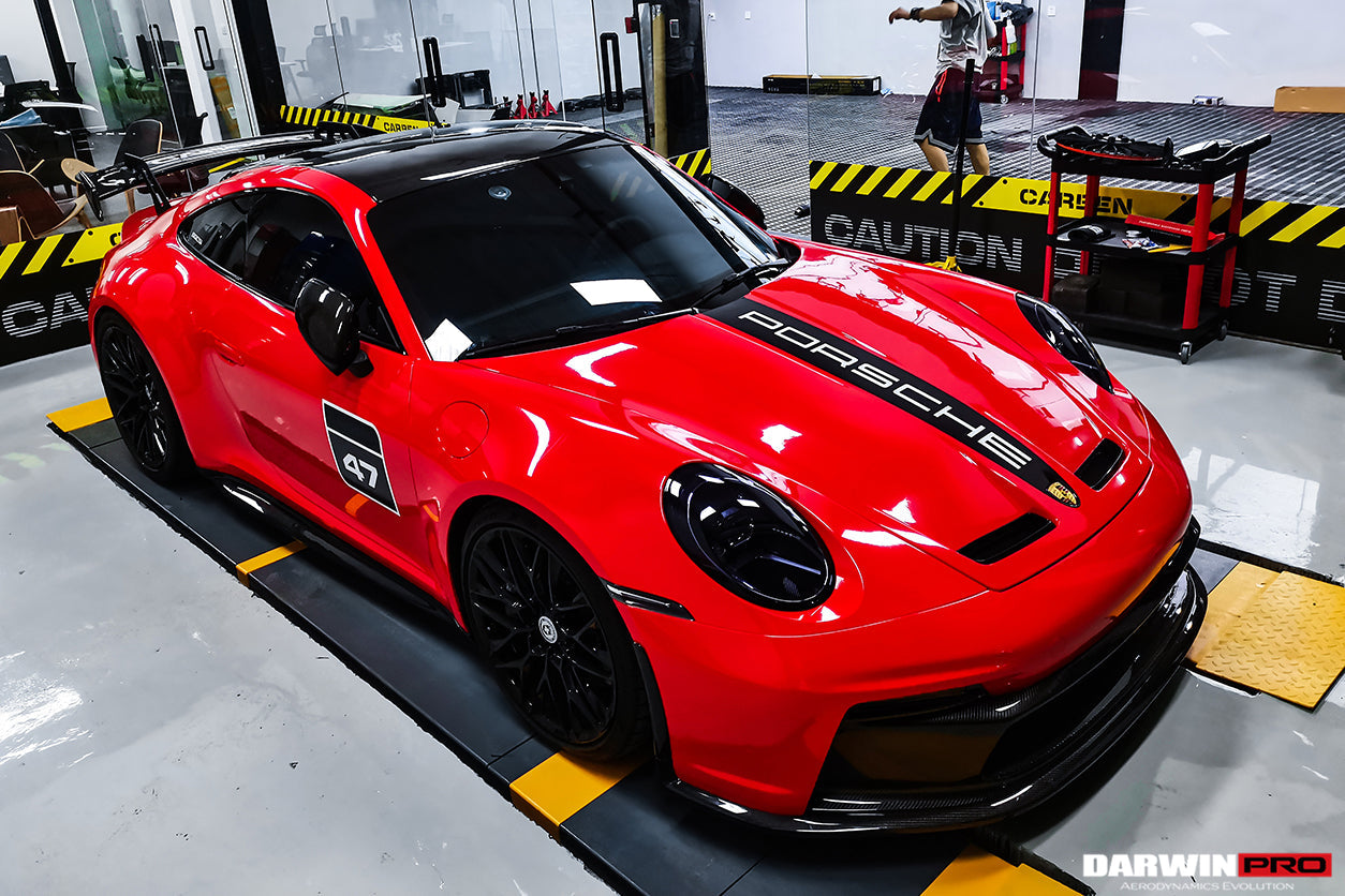 2019-2023 Porsche 911 992 Carrera/S/4/4S/Targa/Cabriolet GT3 Style Front Bumper - DarwinPRO Aerodynamics