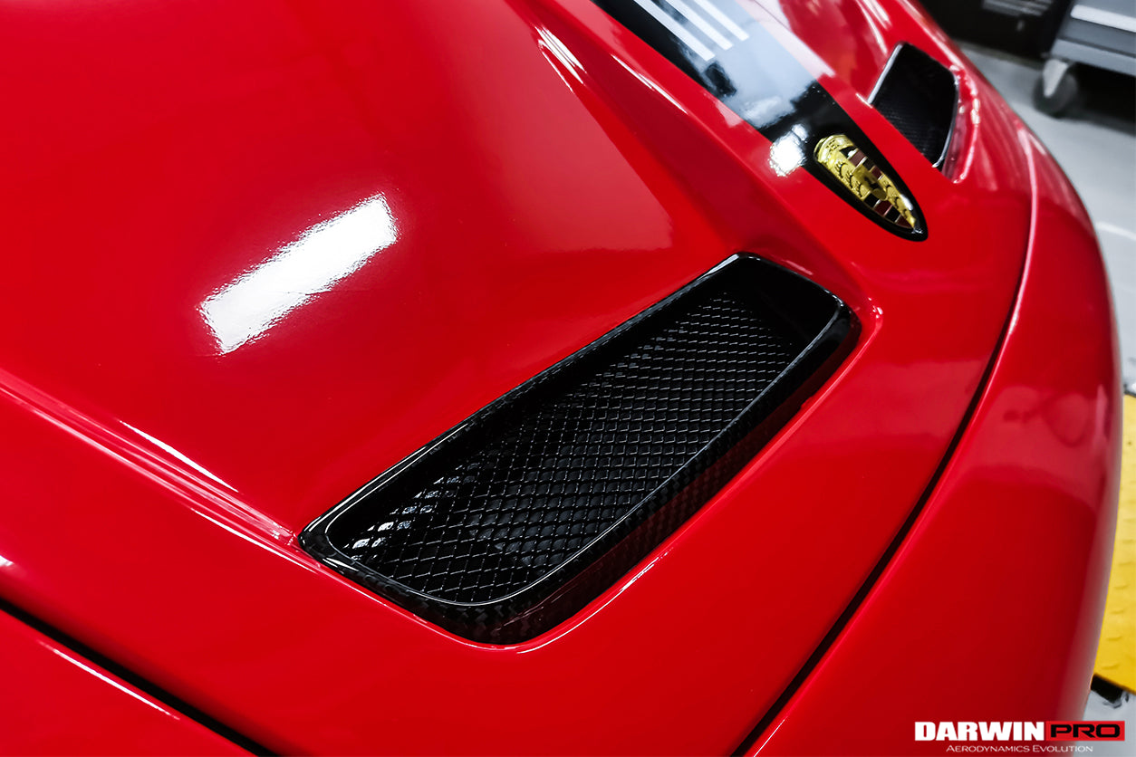 2019-2023 Porsche 911 992 Carrera/S/4/4S/Targa/Cabriolet GT3 Style Hood - DarwinPRO Aerodynamics