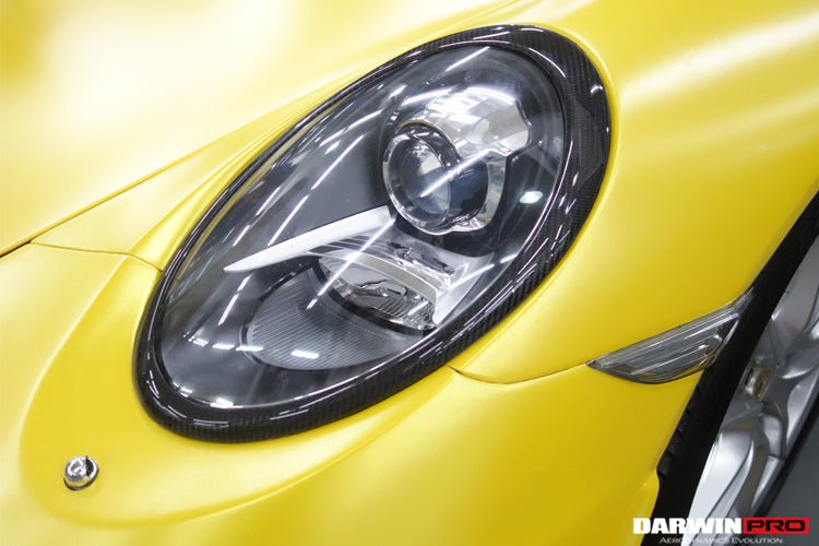 2012-2015 Porsche 911 991.1 Carrera/Targa  S/4/4S Carbon Fiber Eyebrow - DarwinPRO Aerodynamics