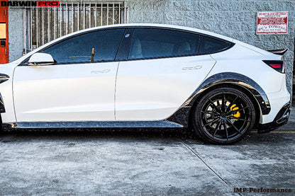 2021+ Tesla Model 3 IMP Performance Partial Carbon Fiber Full Body Kit - DarwinPRO Aerodynamics