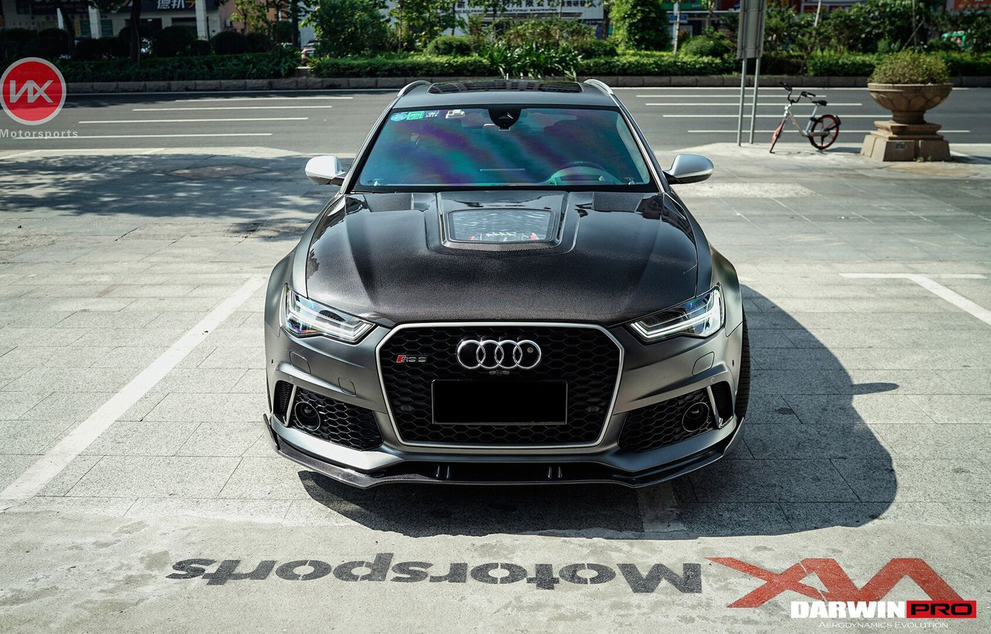 2013-2018 Audi A6 S6 RS6 BKSS Style Carbon Fiber Hood - DarwinPRO Aerodynamics