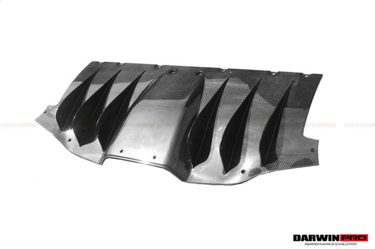 2010-2015 Ferrari 458 Coupe/Spyder Carbon Fiber Rear Diffuser - DarwinPRO Aerodynamics