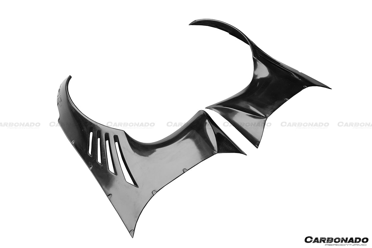 2003-2008 Nissan 350Z BRY Style Wide Fender Set - Carbonado