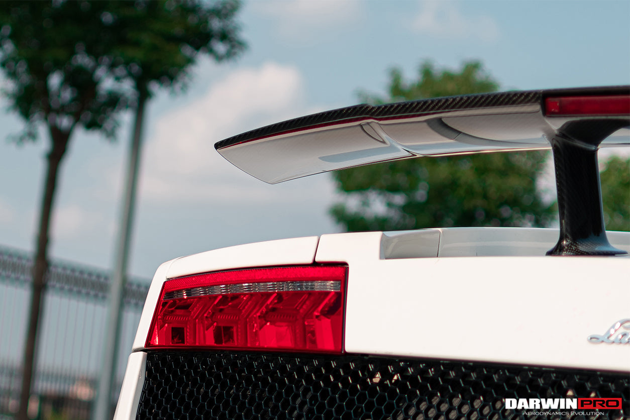 2004-2014 Lamborghini Gallardo LP570 Style Trunk Spoiler - DarwinPRO Aerodynamics