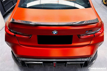 2021-UP BMW M3 G80 G20 VRS Style Carbon Fiber Trunk Spoiler - Carbonado Aero