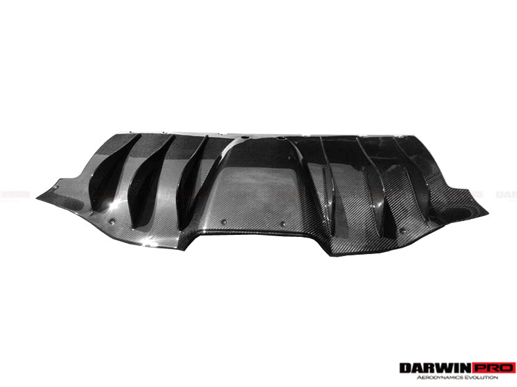 2010-2015 Ferrari 458 Coupe/Spyder Carbon Fiber Rear Diffuser - DarwinPRO Aerodynamics