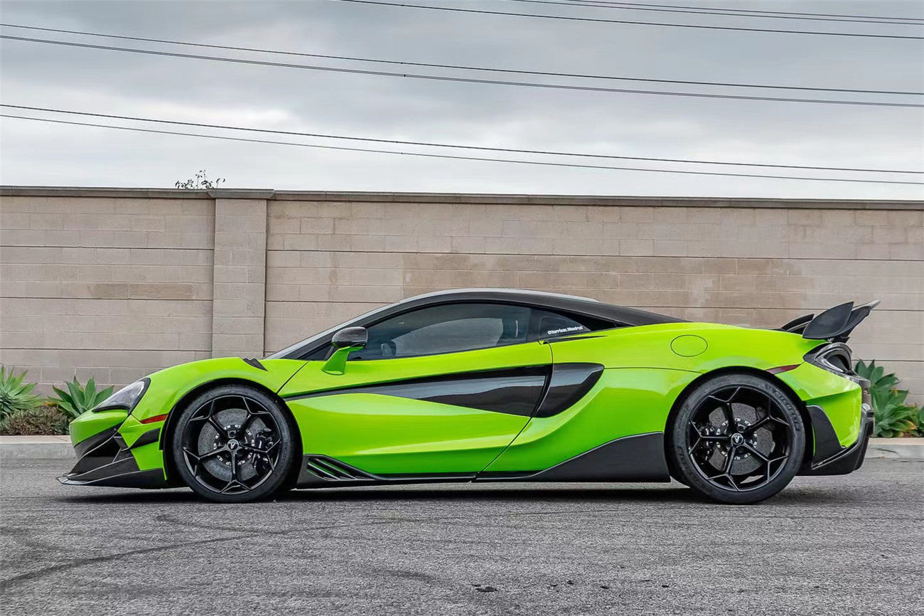 2015-2021 McLaren 600lt 540C 570S BKSS Style Cabon Fiber Side Skirts Under Board - DarwinPRO Aerodynamics