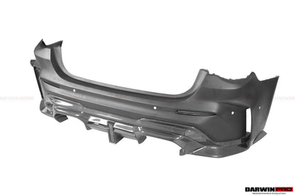 2021-UP BMW M3 G80 BKSSII Style Rear Bumper W/ Exhaust Tips - DarwinPRO Aerodynamics