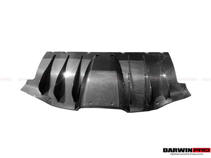 2010-2015 Ferrari 458 Coupe/Spyder Carbon Fiber Rear Diffuser - DarwinPRO Aerodynamics