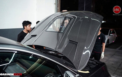 2013-2018 Audi A6 S6 RS6 BKSS Style Carbon Fiber Hood - DarwinPRO Aerodynamics