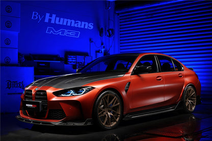 2021-UP BMW M3 G80 M4 G82/G83 BKSS Style Carbon Fiber Front Lip - DarwinPRO Aerodynamics