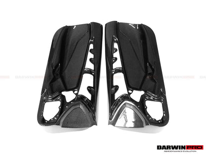 2011-2016 Lamborghini Aventador LP700 LP740 Coupe Carbon Fiber Inner Door Replace - DarwinPRO Aerodynamics