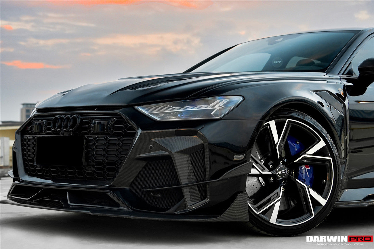 2019-2023 Audi RS6 Avant C8 IMP Performance Front Bumper - DarwinPRO Aerodynamics