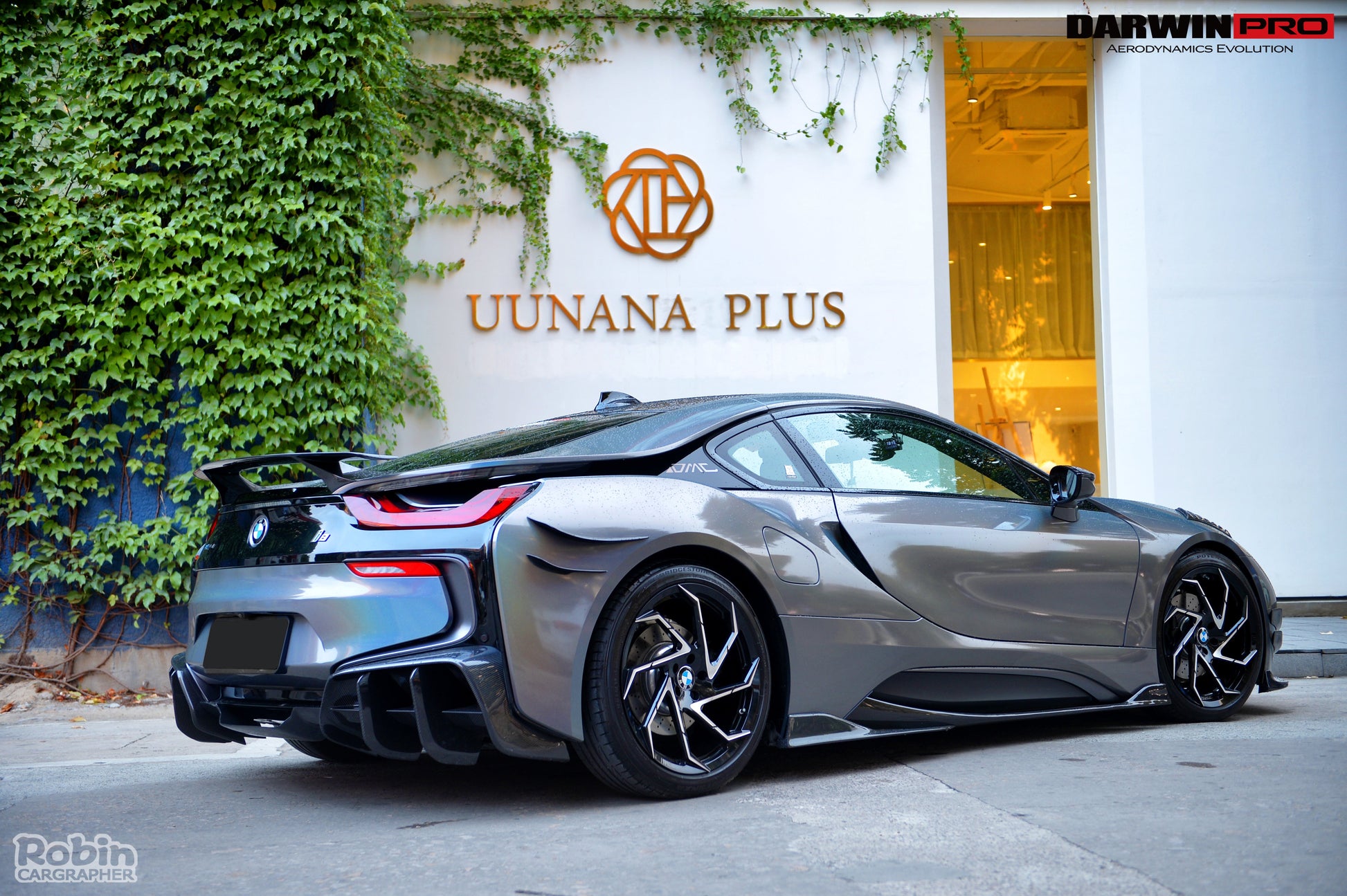 2014-2018 BMW i8 BZK Carbon Fiber Rear Diffuser? - DarwinPRO Aerodynamics