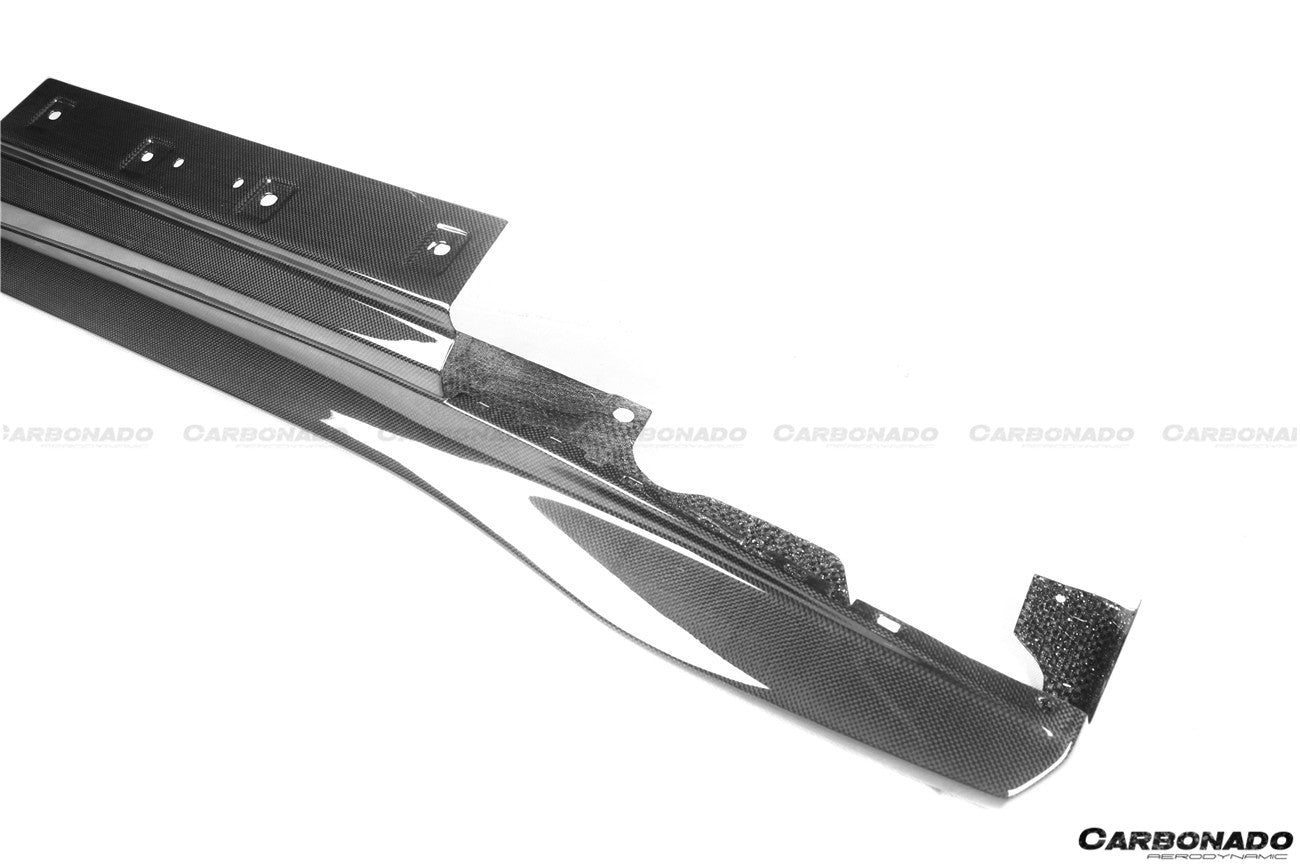 2018-UP Ferrari 812 Superfast /GTS MSY Style Side Skirts - Carbonado