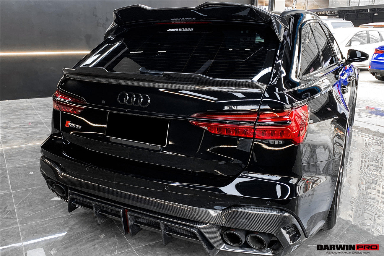 2019-2022 Audi RS6 Avant C8 BKSS Style Rear Diffuser - DarwinPRO Aerodynamics