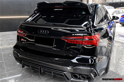 2019-2022 Audi RS6 Avant C8 BKSS Style Rear Diffuser - DarwinPRO Aerodynamics