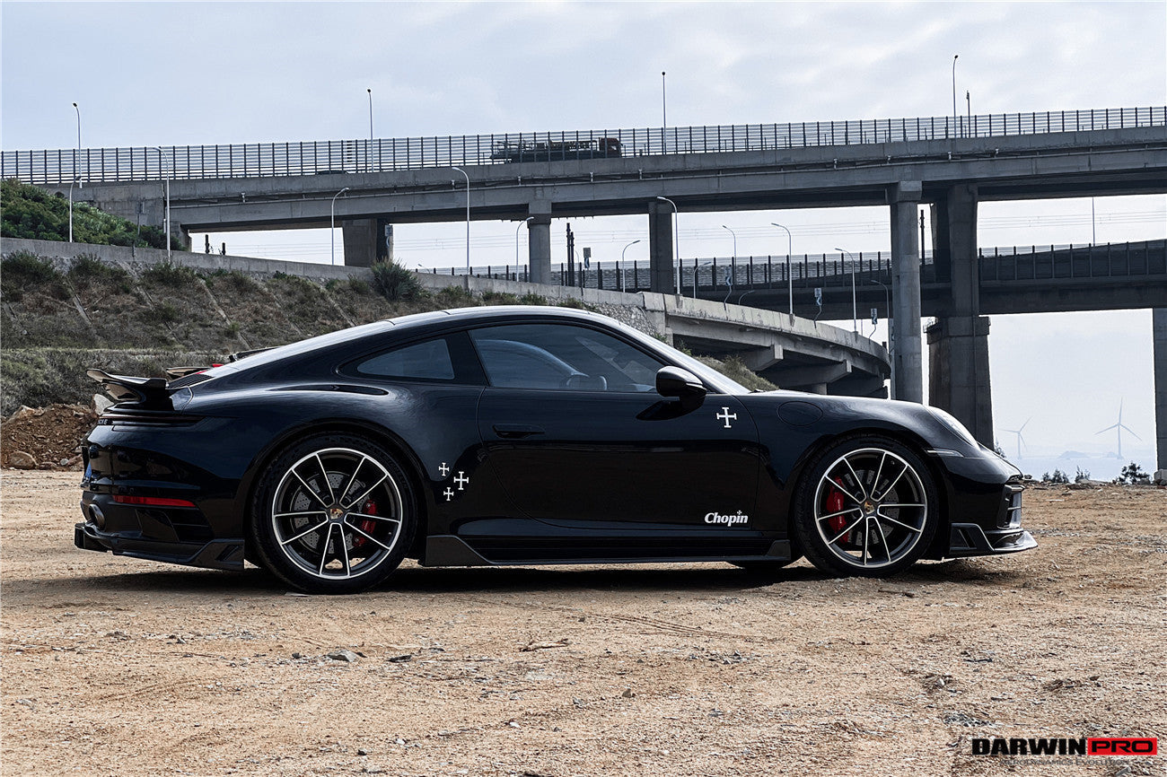 2019-2023 Porsche 911 992 Carrera S/4/4S/Targa/Cabriolet BKSS Style Side Skirts - DarwinPRO Aerodynamics