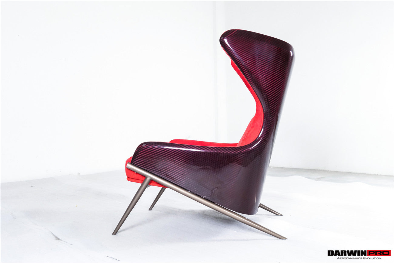 DARWINPRO CARBON FIBER SUEDE LOUNGE CHAIR - DarwinPRO Aerodynamics