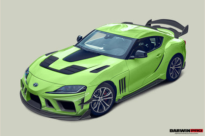 2019-UP Toyota GR Supra (J29/DB) A90 A91 BKSSII Style Part Carbon Fiber Side Skirts & Fender - DarwinPRO Aerodynamics