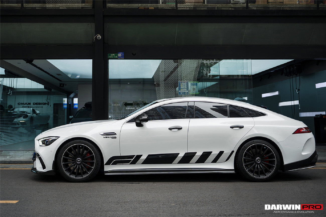 2019+ Mercedes Benz AMG GT63/S 4Door Coupe X290 IMP Performance Side Skirts - DarwinPRO Aerodynamics