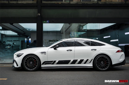 2019+ Mercedes Benz AMG GT63/S 4Door Coupe X290 IMP Performance Side Skirts - DarwinPRO Aerodynamics