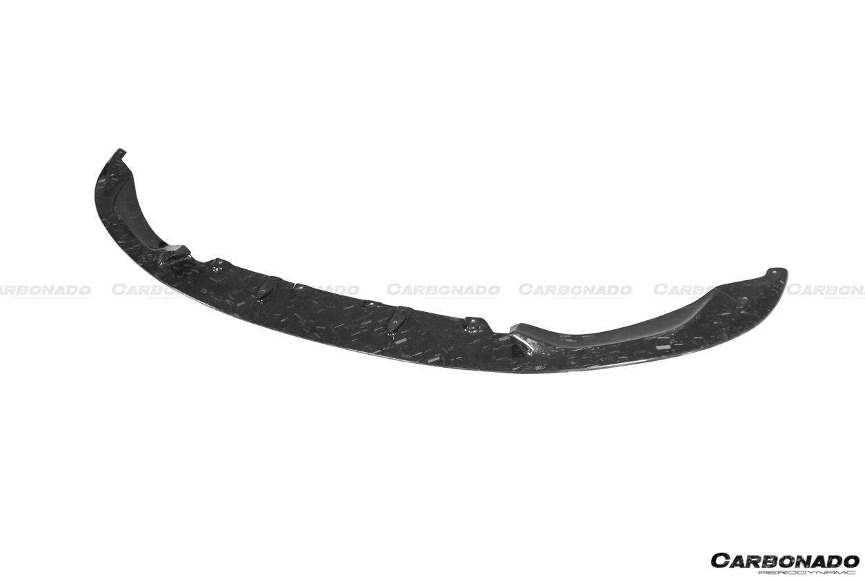 2014-2020 BMW M4 F82 F80 M3 D3 Style Carbon Fiber Front Lip - Carbonado Aero