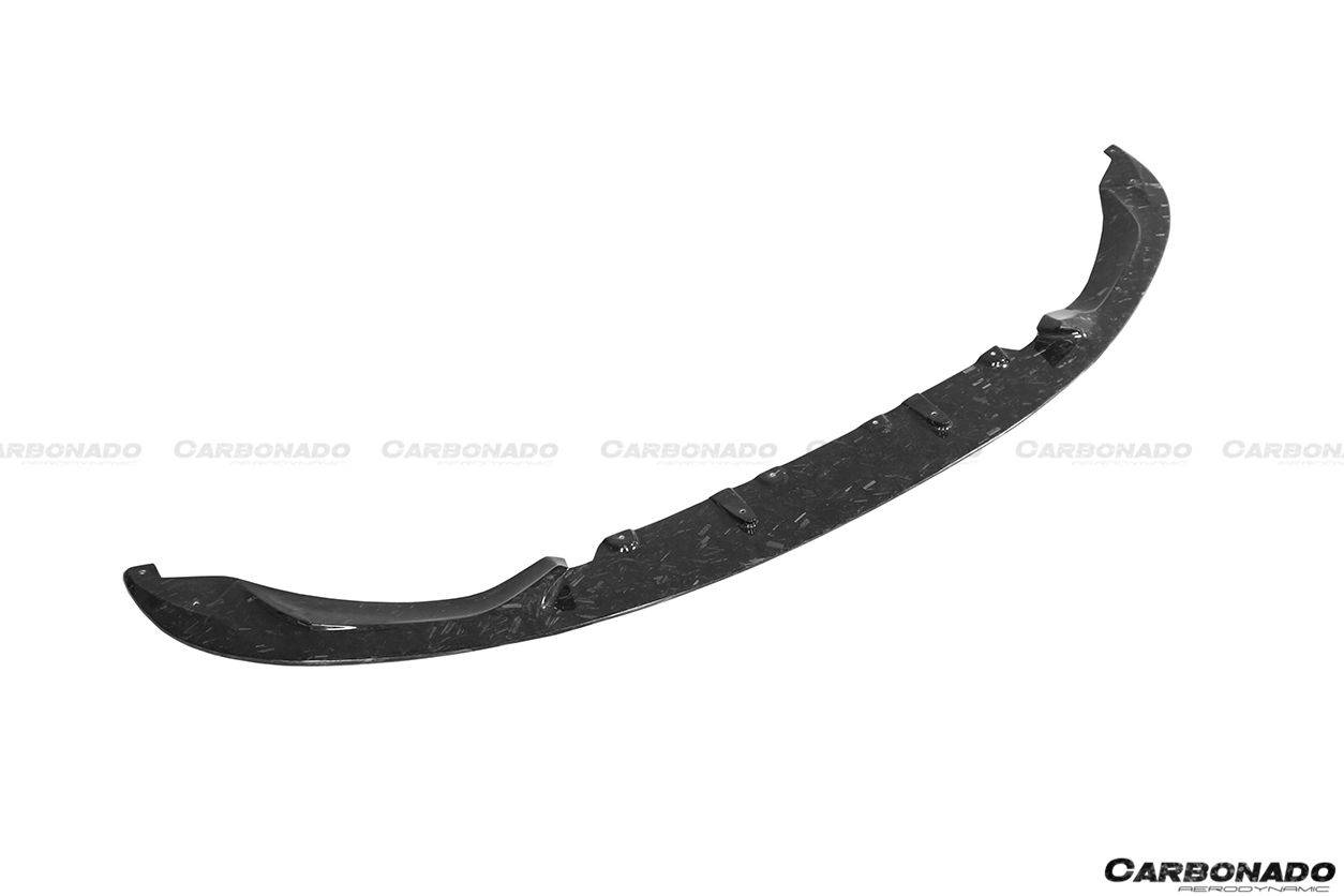 2014-2020 BMW M4 F82 F80 M3 D3 Style Carbon Fiber Front Lip - Carbonado Aero