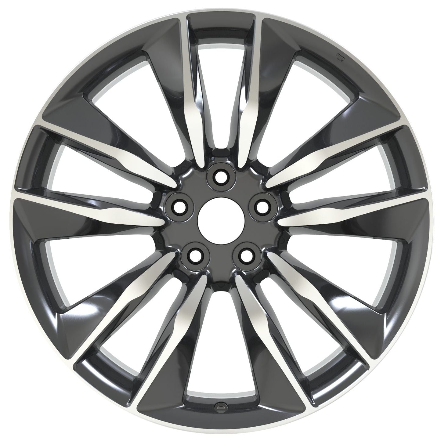E400 Black Machined Face 21x9.5 ET55 5.114 - Square Set (4 Wheels)
