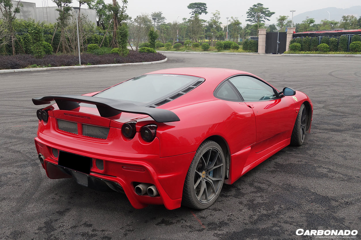 2004-2009 Ferrari F430 VLS Style Trunk Spoiler - Carbonado
