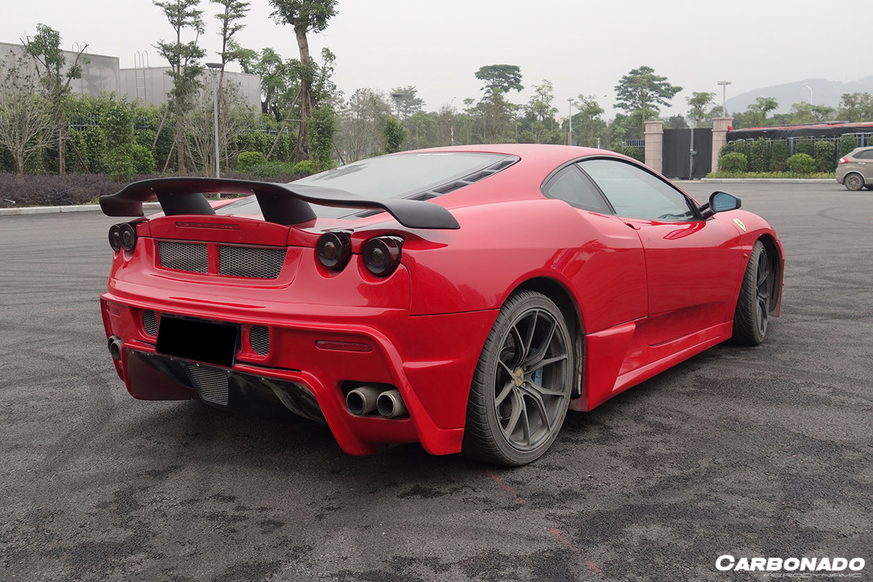 2004-2009 Ferrari F430 VLS Style Trunk Spoiler - Carbonado