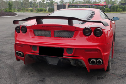 2004-2009 Ferrari F430 AS Style Rear Bumper - Carbonado