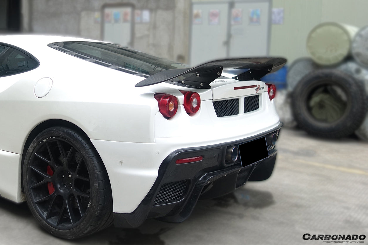 2004-2009 Ferrari F430 AS Style Trunk Spoiler - Carbonado