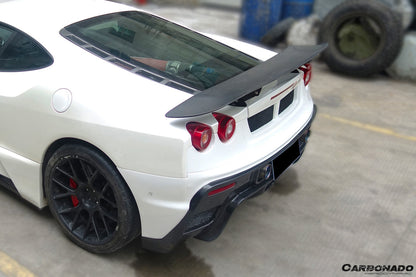 2004-2009 Ferrari F430 AS Style Trunk Spoiler - Carbonado