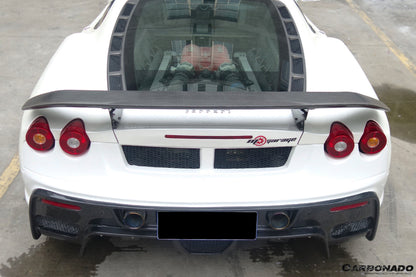 2004-2009 Ferrari F430 AS Style Trunk Spoiler - Carbonado