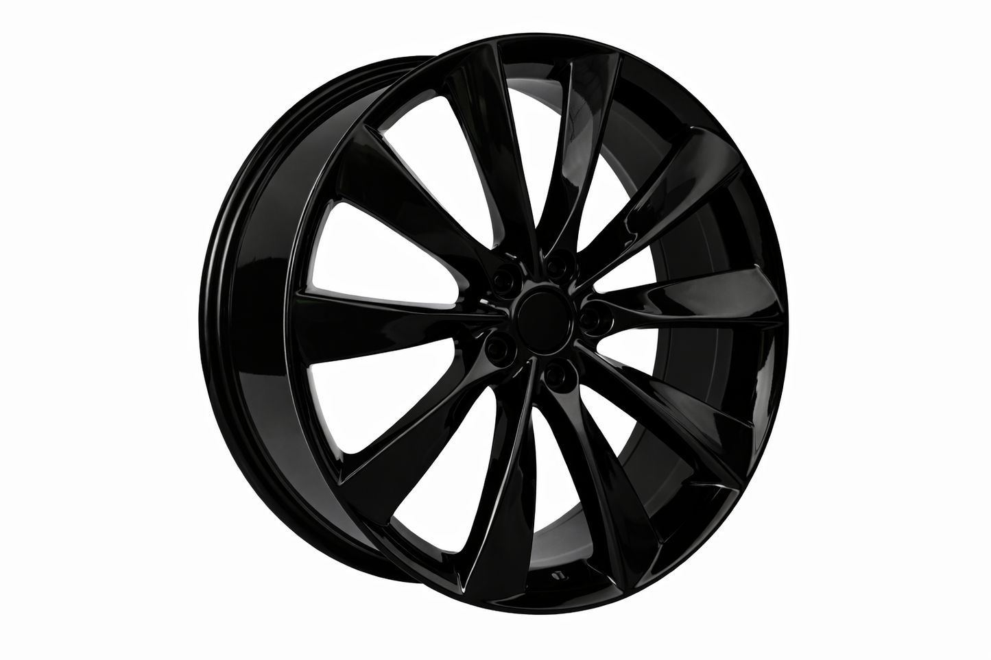 E451 Gloss Black 19x8 ET35 5.114 – (Square Set of 4)