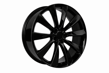 E451 Gloss Black 19x8 ET35 5.114 – (Square Set of 4)