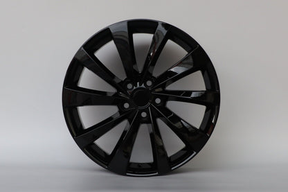 E451 Gloss Black 19x8 ET35 5.114 – (Square Set of 4)
