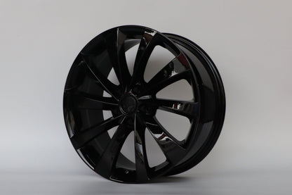 E451 Gloss Black 19x8 ET35 5.114 – (Square Set of 4)