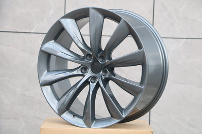 E452 OE Gray 22x9.0 ET35 5.120 - Square Set (4 Wheels)