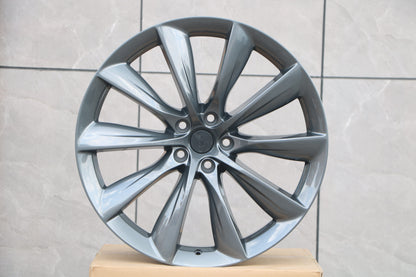 E452 OE Gray 22x9.0 ET35 5.120 - Square Set (4 Wheels)