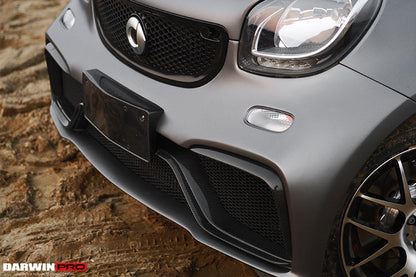 2016-2020 Smart Fortwo 453 BKSS Style Front Bumper - DarwinPRO Aerodynamics