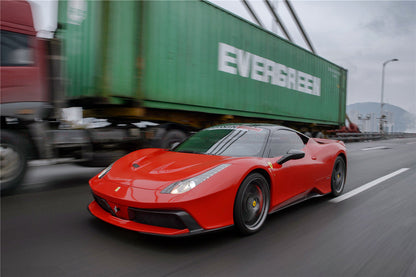 2010-2015 Ferrari 458 Coupe BKSS Style Partial Carbon Fiber Full Body Kit - DarwinPRO Aerodynamics