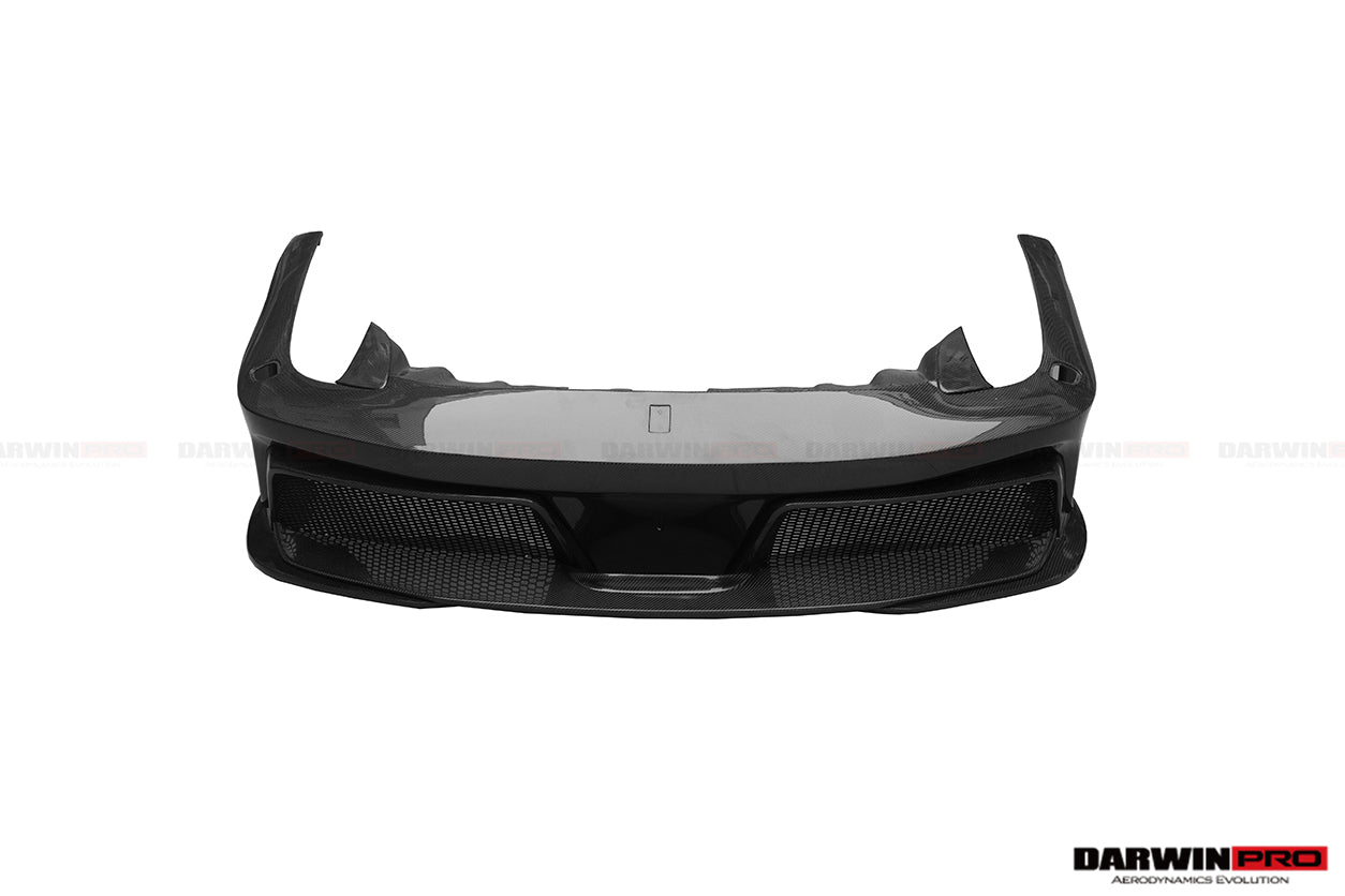 2010-2015 Ferrari 458 Spider BKSS Style Partial Carbon Fiber Full Body Kit - DarwinPRO Aerodynamics