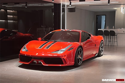 2010-2015 Ferrari 458 Coupe/Spyder Speciale Style Hood - DarwinPRO Aerodynamics