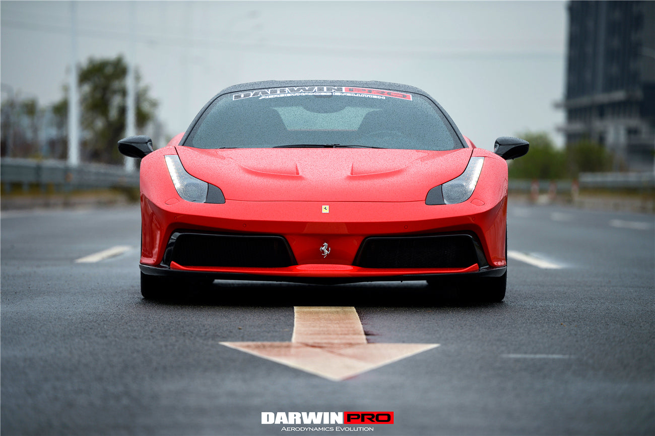 2010-2015 Ferrari 458 Coupe BKSS Style Partial Carbon Fiber Full Body Kit - DarwinPRO Aerodynamics
