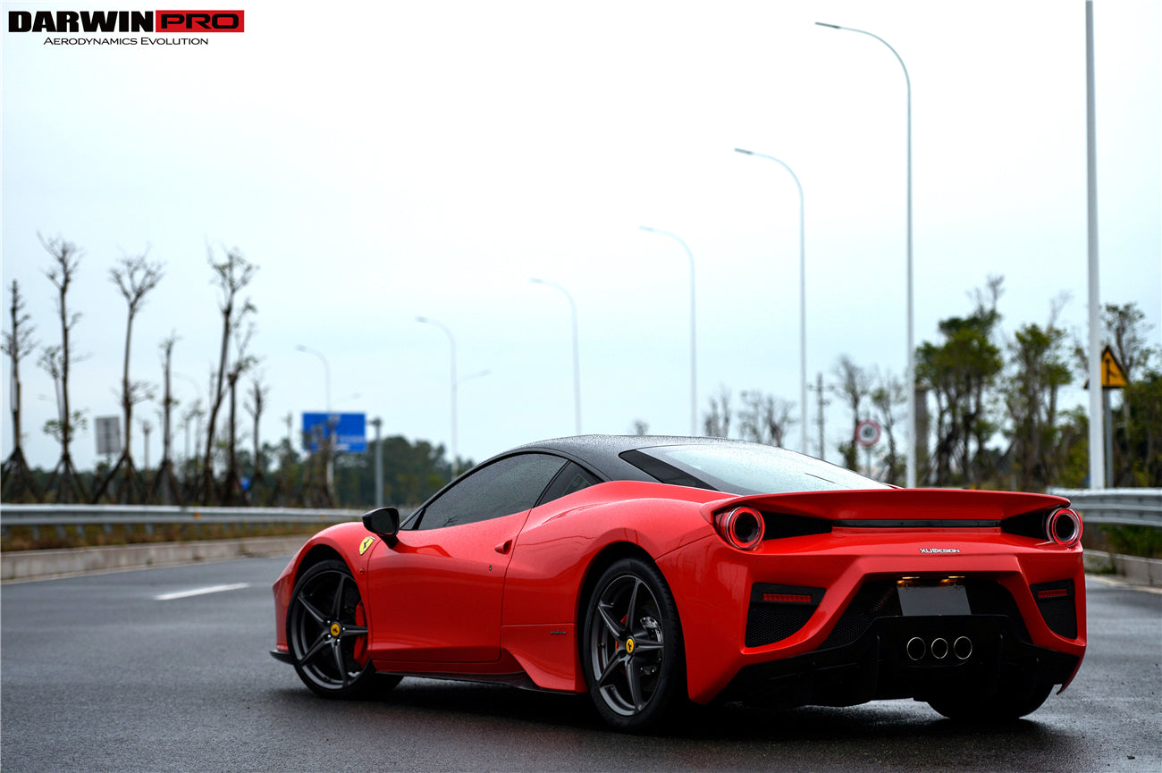 2010-2015 Ferrari 458 Coupe/Spider BKSS Style Tail Light Cover - DarwinPRO Aerodynamics
